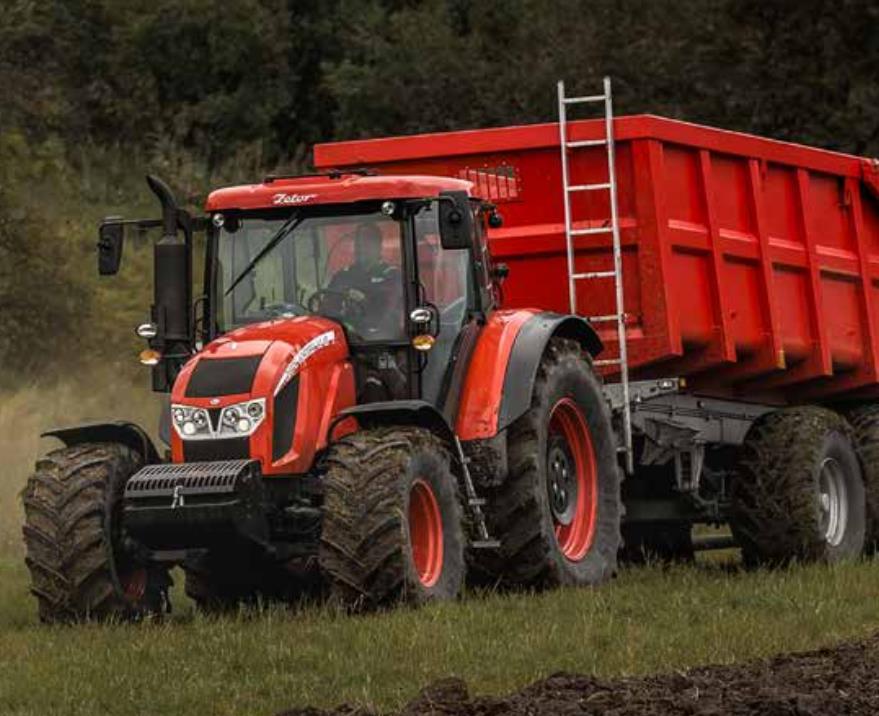 Zetor Forterra HSX 130 Technische Daten Des Allradtraktors 2018 2021