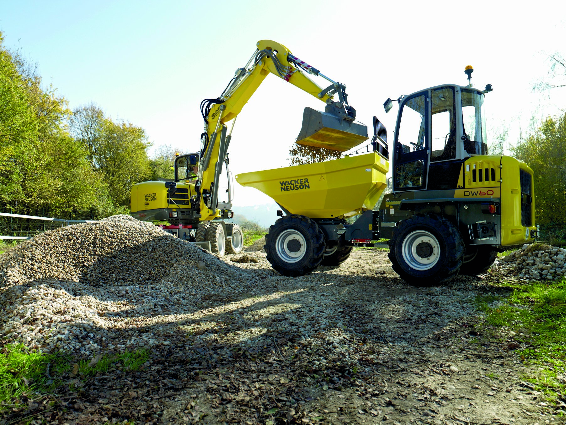 Wacker Neuson EW 100 Bagger Technische Daten 2014 2020 Bagger