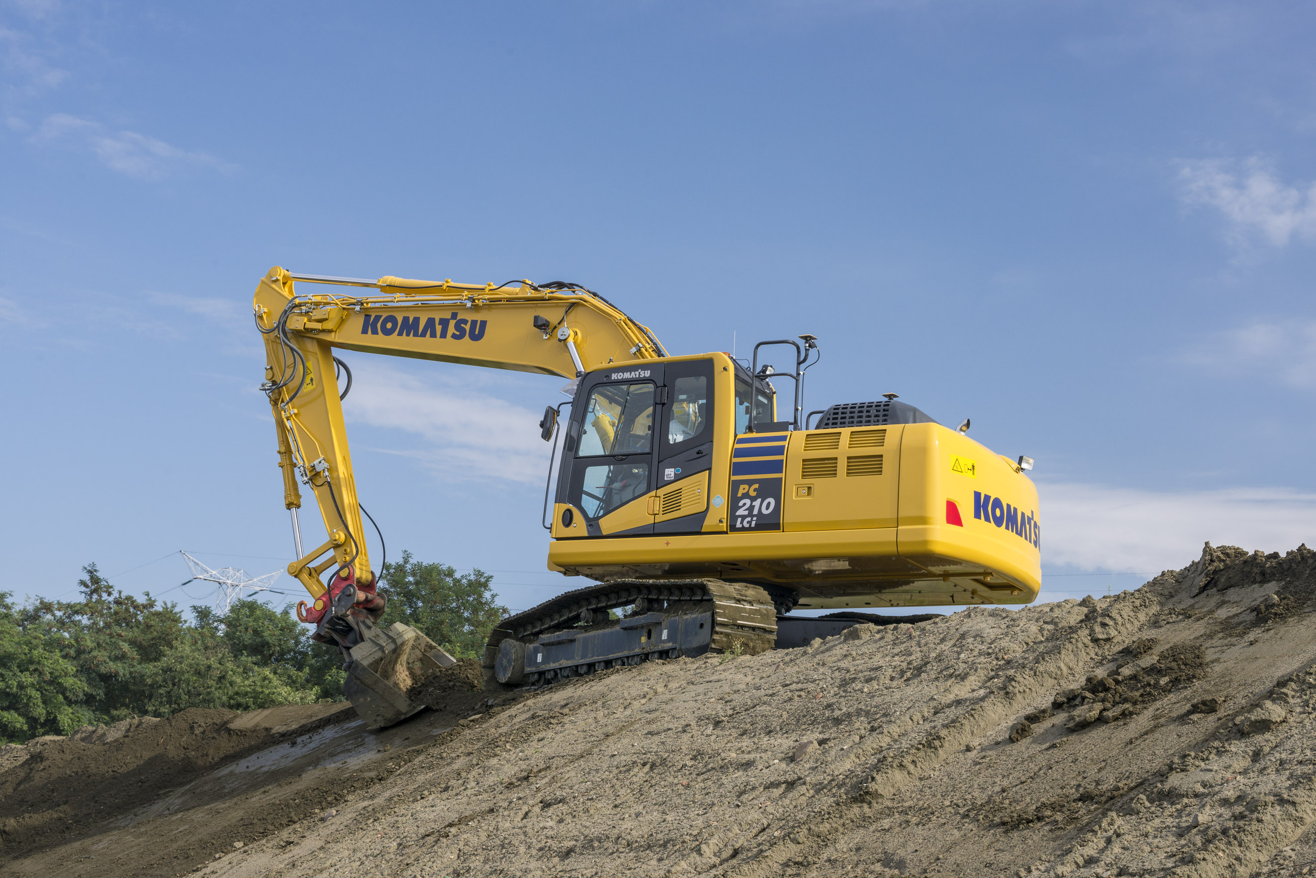 Komatsu Pc Lci Bagger Technische Daten Bagger