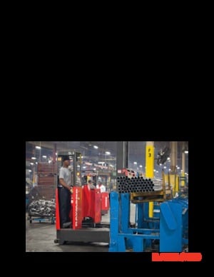 Seitenstapler Elektro RAYMOND 9300-SL40TT