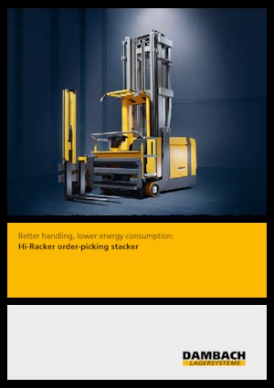 Seitenstapler Elektro Dambach Hi-Racker 10