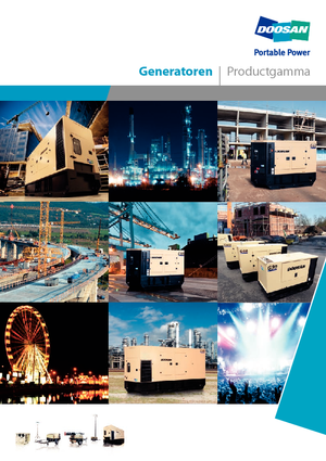 Stromerzeuger, Diesel Doosan G60-IIIA 