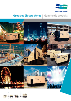 Stromerzeuger, Diesel Doosan G60-IIIA 