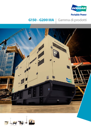 Stromerzeuger, Diesel Doosan G200-IIIA 