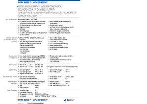 Stromerzeuger, Diesel GenSet MPM 20/600 P