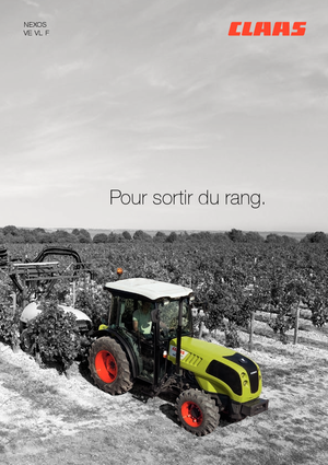 Hinterrad-Traktoren Claas Nexos 220 VL