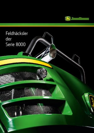 Feldhäcksler 2-WD John Deere 8700