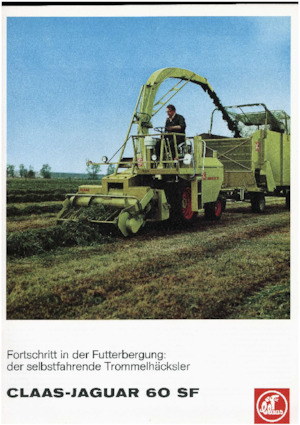 Feldhäcksler 2-WD Claas JAGUAR 60 SF