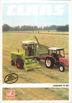 Feldhäcksler 2-WD Claas JAGUAR 70 SF