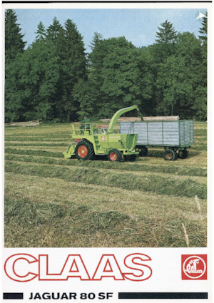 Feldhäcksler 2-WD Claas JAGUAR 80 SF