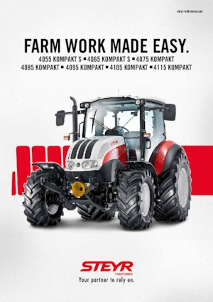 Hinterrad-Traktoren Steyr 4065 Kompakt S Komfort