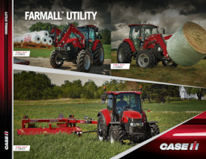 Hinterrad-Traktoren Case IH Farmall Utility 110C