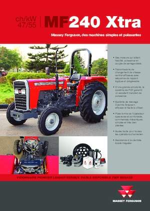 Hinterrad-Traktoren Massey Ferguson MF 240 Xtra