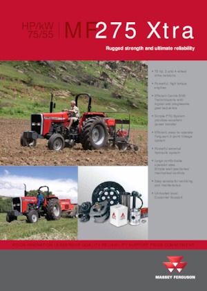 Hinterrad-Traktoren Massey Ferguson MF 275 Xtra