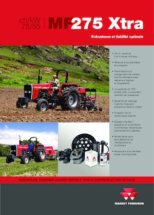 Hinterrad-Traktoren Massey Ferguson MF 275 Xtra