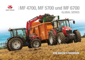 Hinterrad-Traktoren Massey Ferguson MF 4707 MR