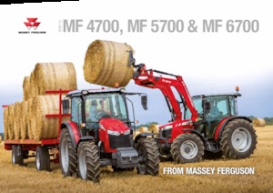 Hinterrad-Traktoren Massey Ferguson MF 4707 MR