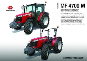 Allrad-Traktoren Massey Ferguson MF 4710 M