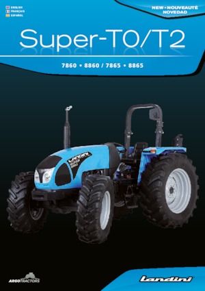 Hinterrad-Traktoren Landini Super 7860 