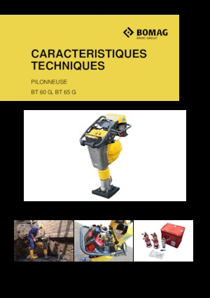 Stampfer, Benzin und Diesel Bomag BT 65 G