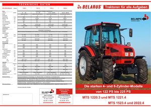 Allrad-Traktoren Belarus 1220.3