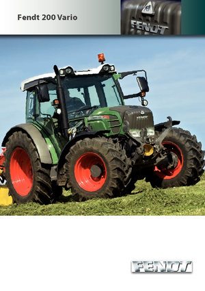 Allrad-Traktoren Fendt 207 Vario