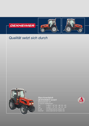 Allrad-Traktoren Dexheimer 509 Si