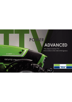 Allrad-Traktoren DEUTZ-FAHR 6160.4 Agrotron TTV