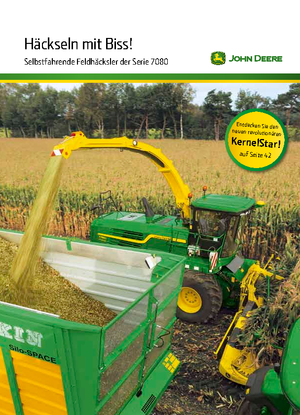 Feldhäcksler 4-WD John Deere 7580