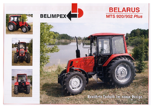 Allrad-Traktoren Belarus 952