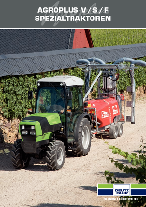 Allrad-Traktoren DEUTZ-FAHR Agroplus F 320 GS DT