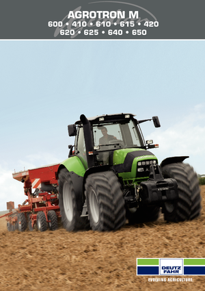 Allrad-Traktoren DEUTZ-FAHR Agrotron M 615 DCR