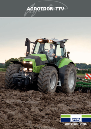 Allrad-Traktoren DEUTZ-FAHR Agrotron TTV 630 DCR