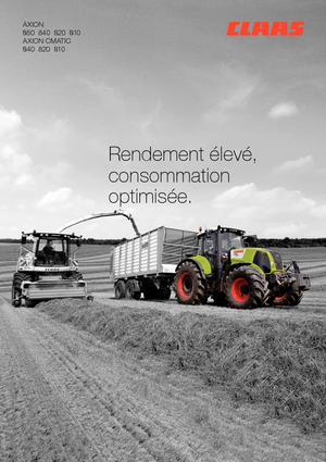 Allrad-Traktoren Claas Axion 810