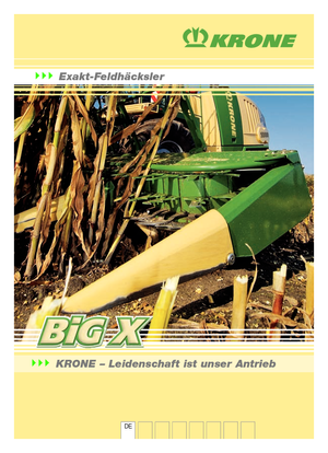 Feldhäcksler 4-WD Krone BiG X 650
