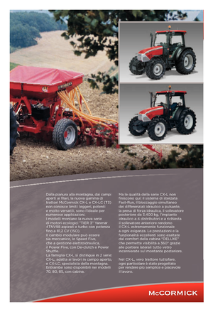 Allrad-Traktoren McCormick CX 85 L