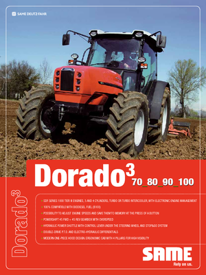 Allrad-Traktoren SAME Dorado 70 DT A