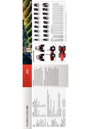 Allrad-Traktoren Carraro Ergit TGF 9800