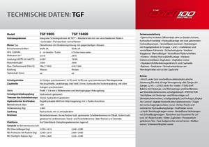 Allrad-Traktoren Carraro Ergit TGF 9800
