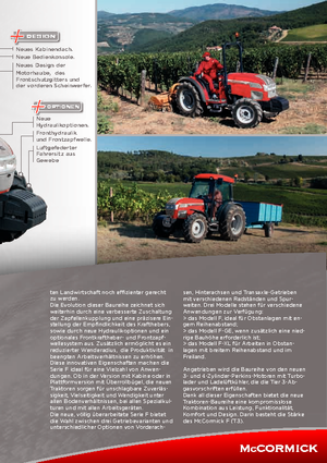 Allrad-Traktoren McCormick F 100 F