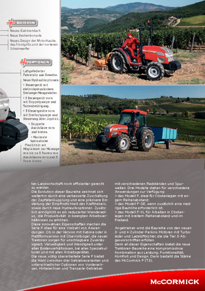 Allrad-Traktoren McCormick F 80 XL