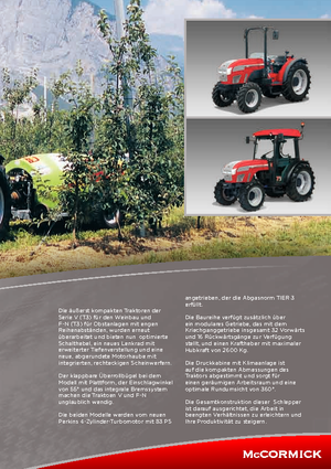 Allrad-Traktoren McCormick F90N