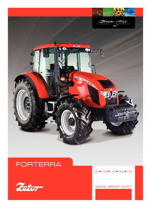 Allrad-Traktoren Zetor Forterra 140