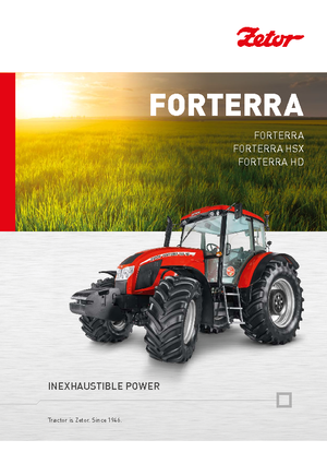 Allrad-Traktoren Zetor Forterra 120