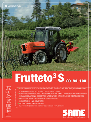 Allrad-Traktoren SAME Frutteto³ S 90 GS DT