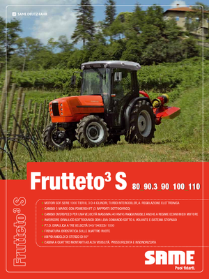 Allrad-Traktoren SAME Frutteto³ S 90.3 GS DT