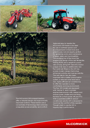 Allrad-Traktoren McCormick GM 45