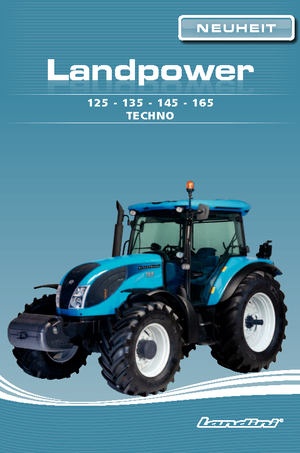Allrad-Traktoren Landini Landpower 145 Techno
