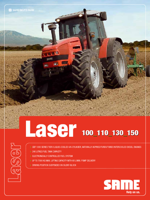 Allrad-Traktoren SAME Laser 110 DT A