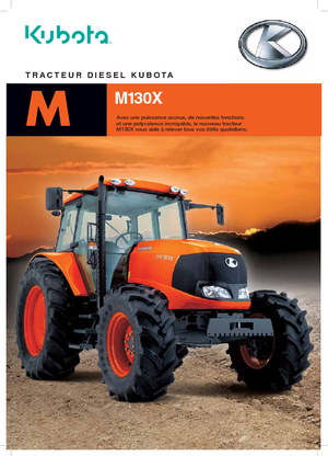 Allrad-Traktoren Kubota M 130 X